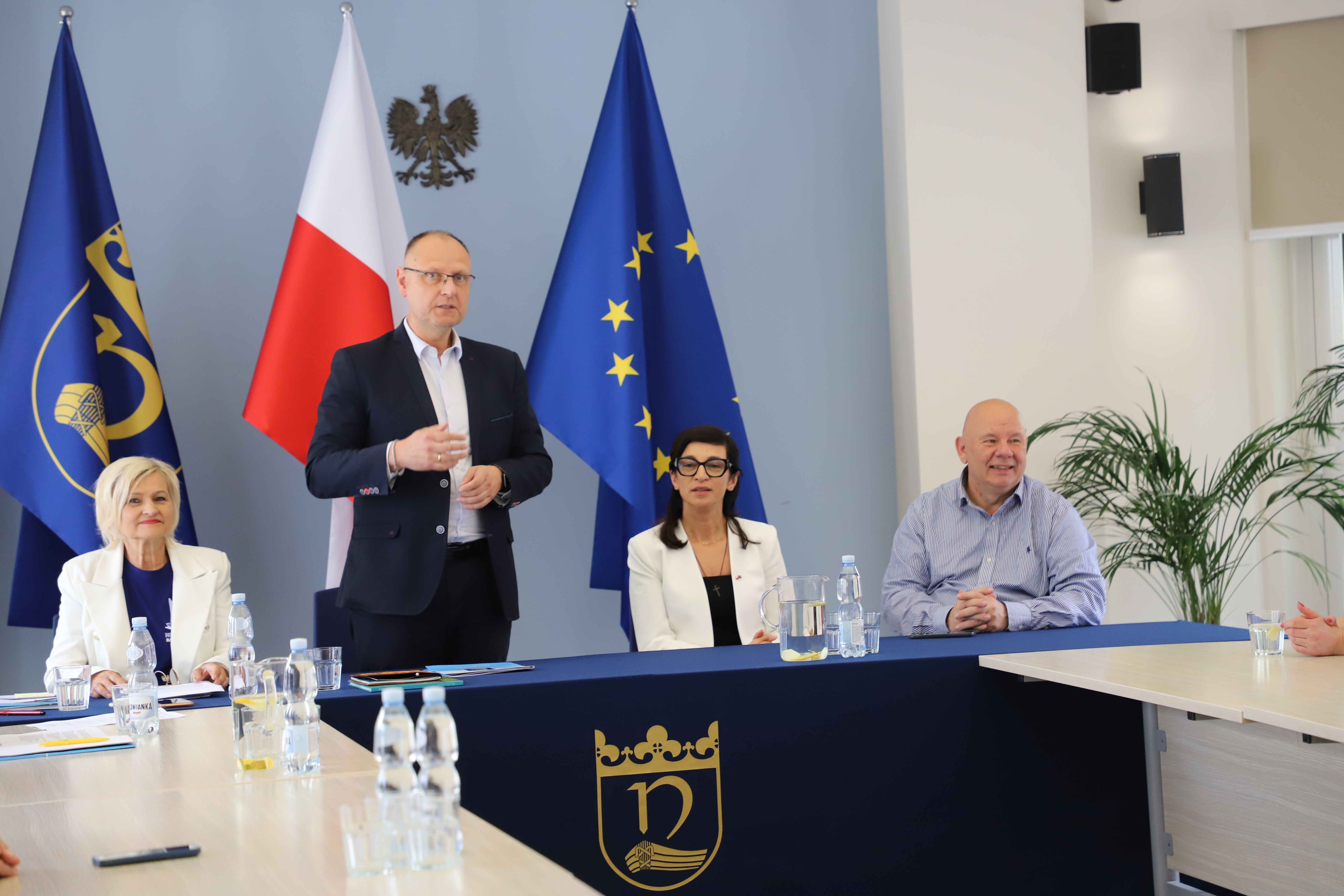 Delegacja seniorów z Łotwy z wizytą w Urzędzie Gminy