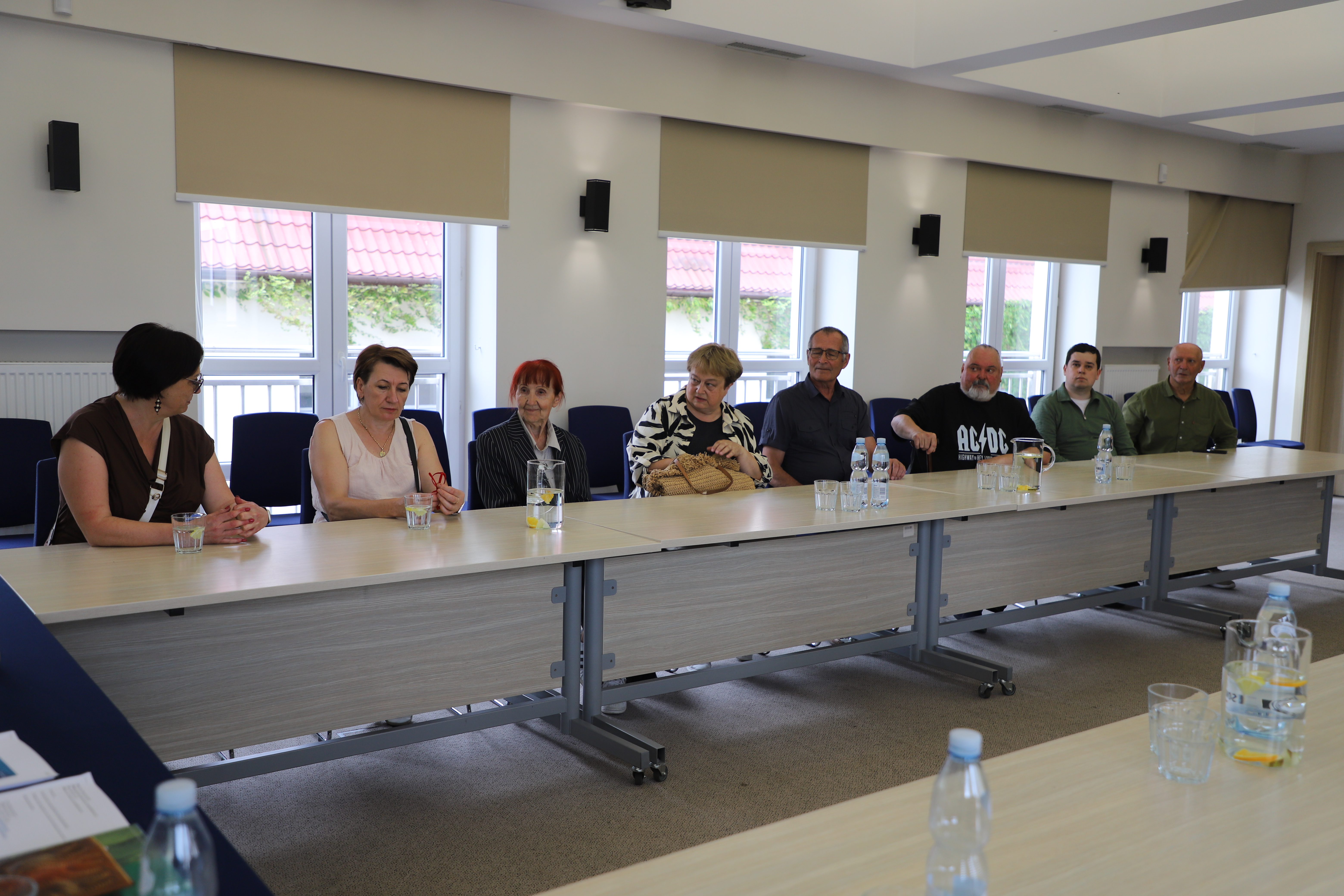 Delegacja seniorów z Łotwy z wizytą w Urzędzie Gminy