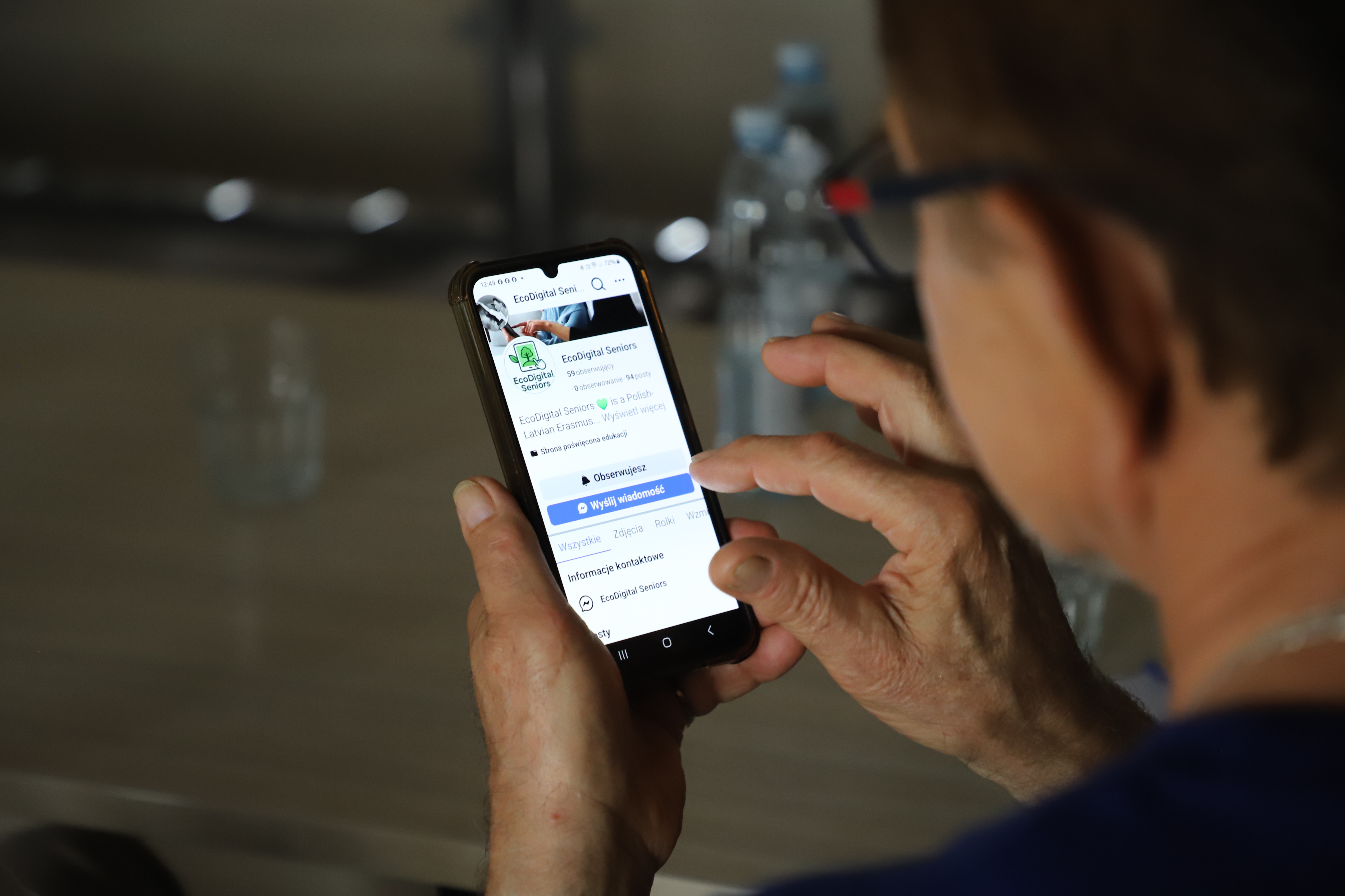 Delegacja seniorów z Łotwy z wizytą w Urzędzie Gminy