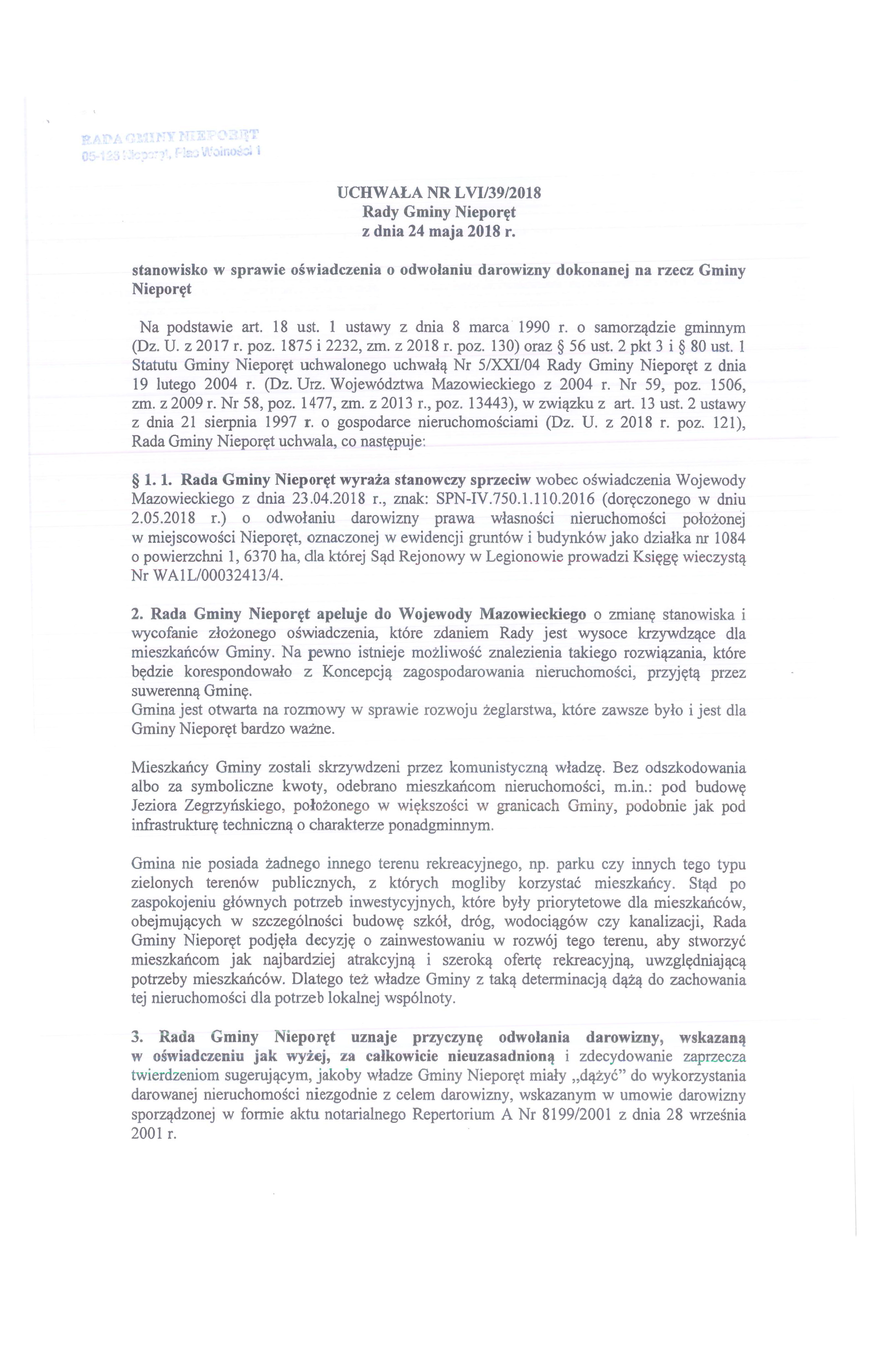 UCHWAŁA NR1