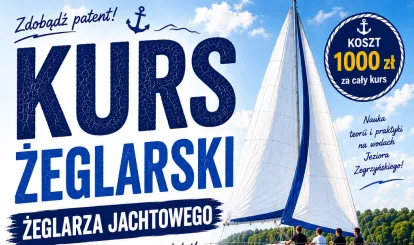 Plakat Kurs Żeglarski