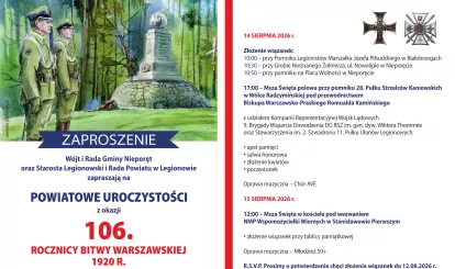 Plakat Uroczystości
