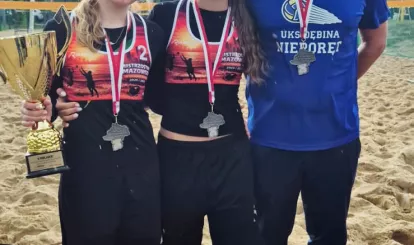 Vice Mistrzynie Mazowsza w Siatkówce Plażowej