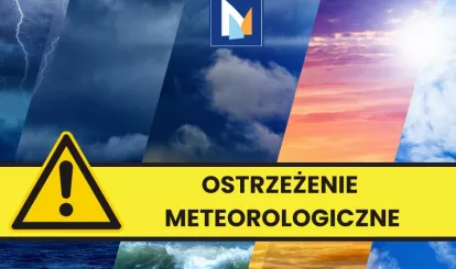 baner ostrzeżenie prognoza pogody
